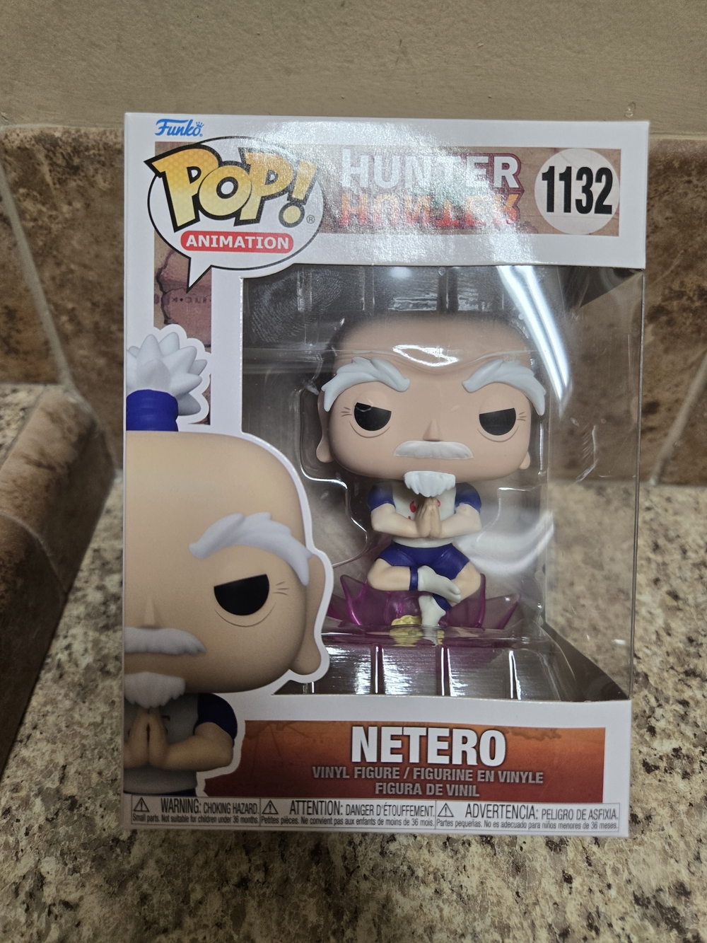 Funko Pop! Animation Netero #1132 - White Hair, Purple Outfit - Picture 1 of 4